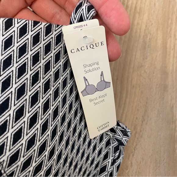 Cacique NWT Cotton T-shirt Bra - Picture 2 of 9